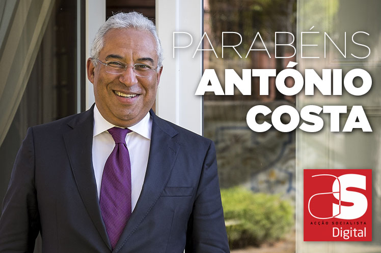 Parabéns António Costa