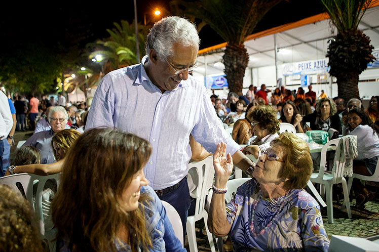 António Costa visitou Festival do Marisco