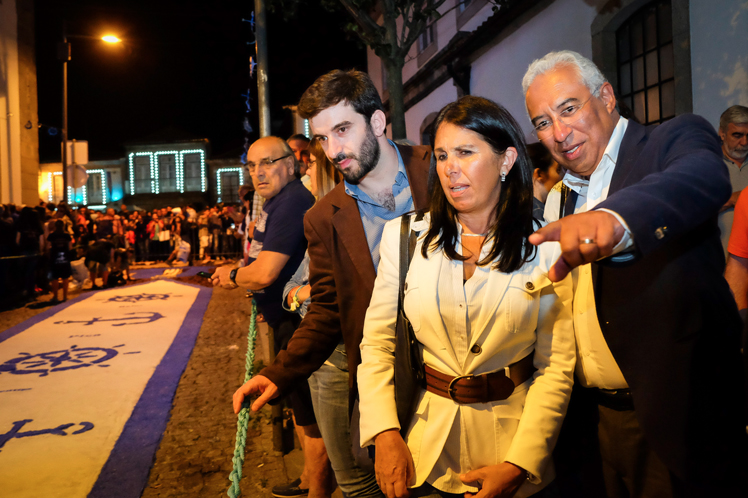 António Costa nas festas da Senhora da Agonia