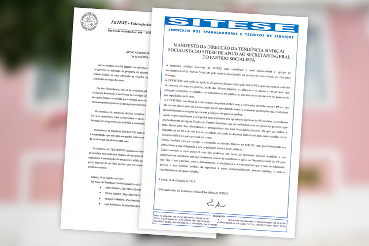 Sindicatos apoiam iniciativa de António Costa