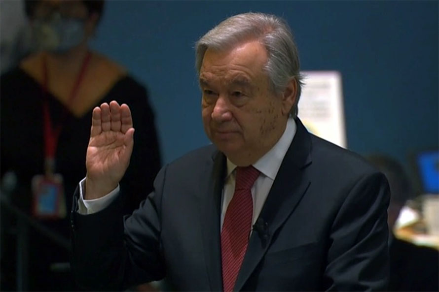 Segundo mandato de António Guterres inaugura 