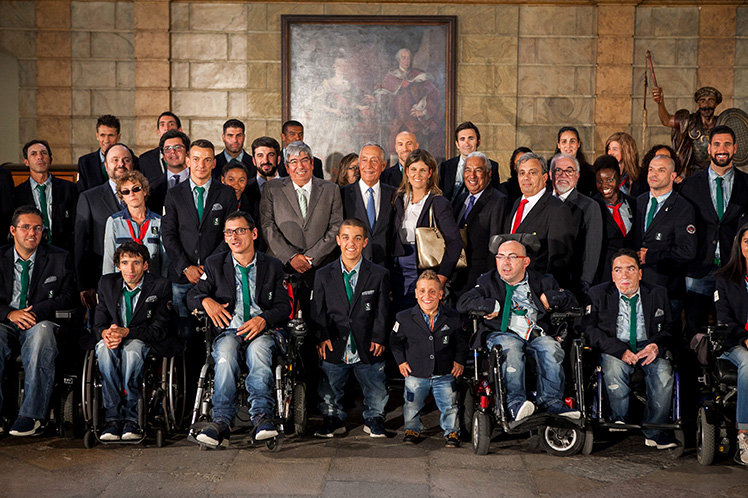 António Costa enaltece exemplo de superação dos atletas paralímpicos