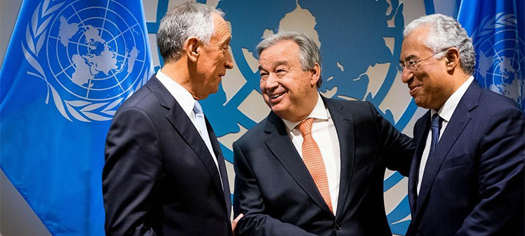 António Guterres inspira Portugal a estar à altura dos valores mais exigentes
