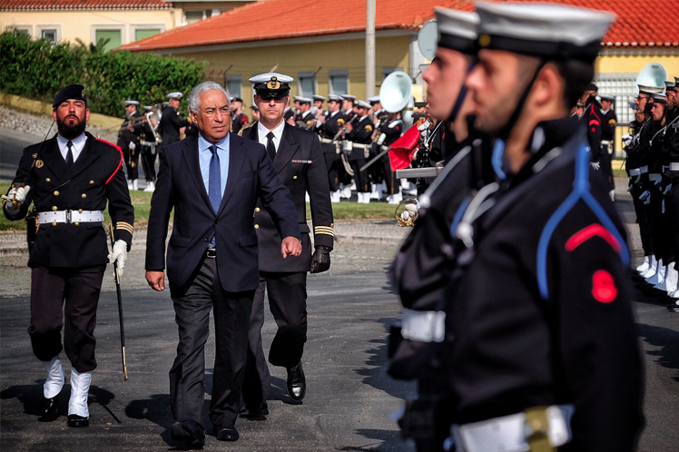 António Costa elogia capacidades da Marinha portuguesa