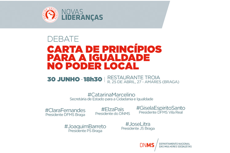 Carta de Princípios para a Igualdade no Poder Local em debate