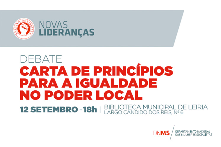 CARTA PARA A IGUALDADE NO PODER LOCAL EM DEBATE