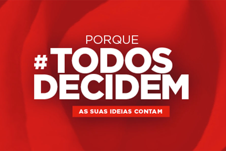 #TodosDecidem: contribua para o Programa Eleitoral do PS