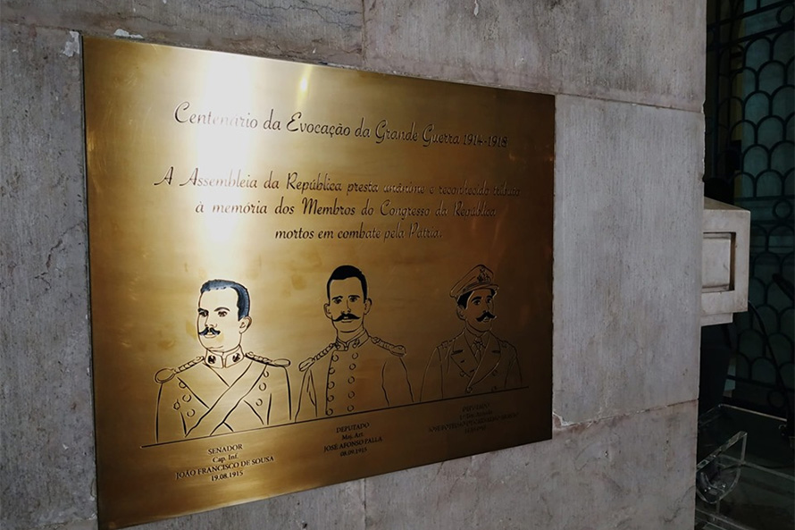 PS exalta “velha ética republicana” dos parlamentares mortos na Grande Guerra
