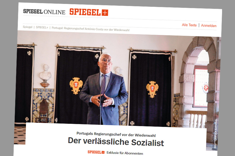 ‘Der Spiegel’ destaca a receita do “socialista confiável” António Costa