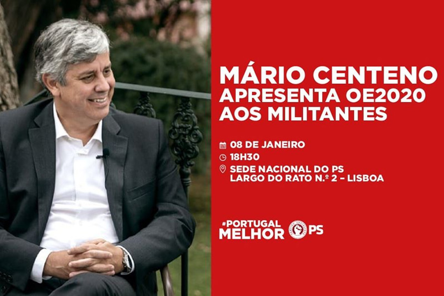 Mário Centeno apresenta OE2020