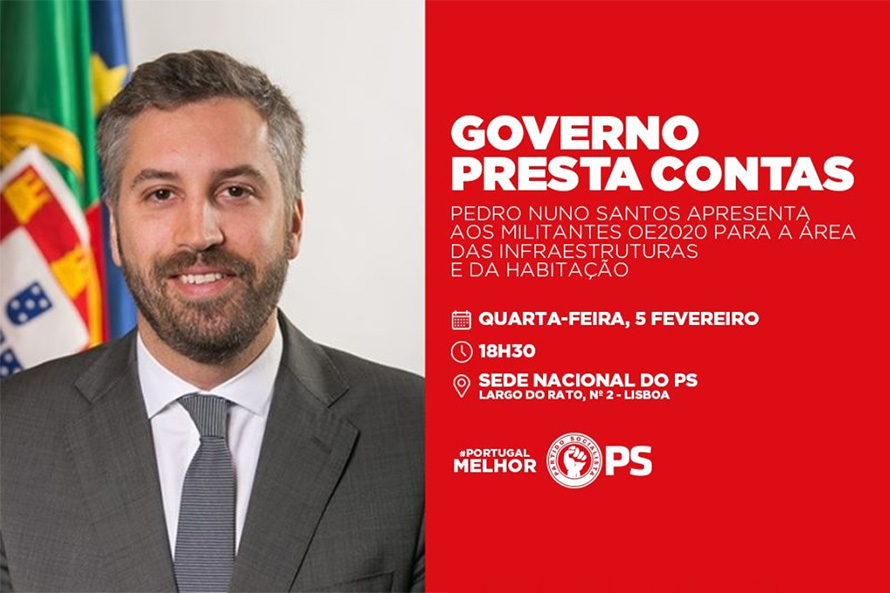 Pedro Nuno Santos apresenta OE2020 para investimento público e habitação