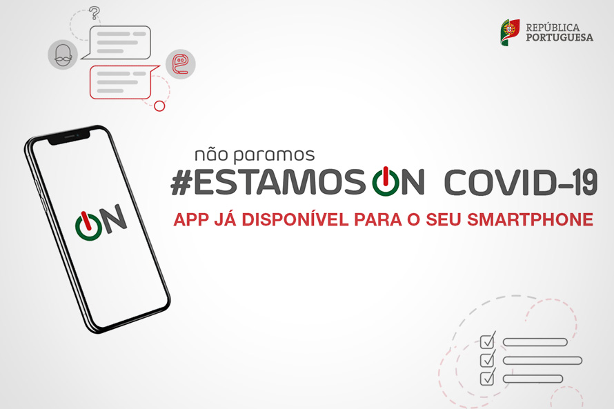 App Covid19 – Estamos On já disponível