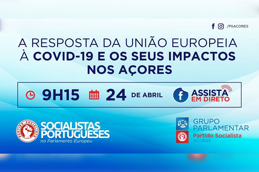 Deputados do PS/Açores debatem com eurodeputados socialistas resposta da UE aos impactos da Covid-19 na Região