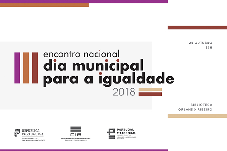Governo assinala Dia Municipal para a Igualdade