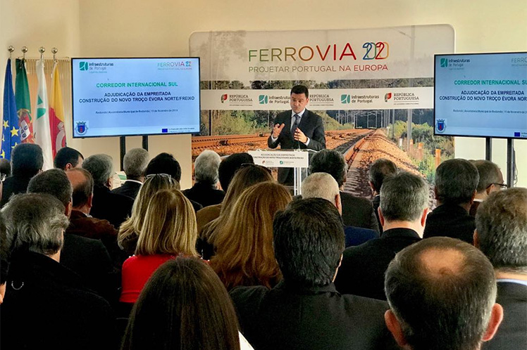 Ferrovia 2020 atinge 40% de execução