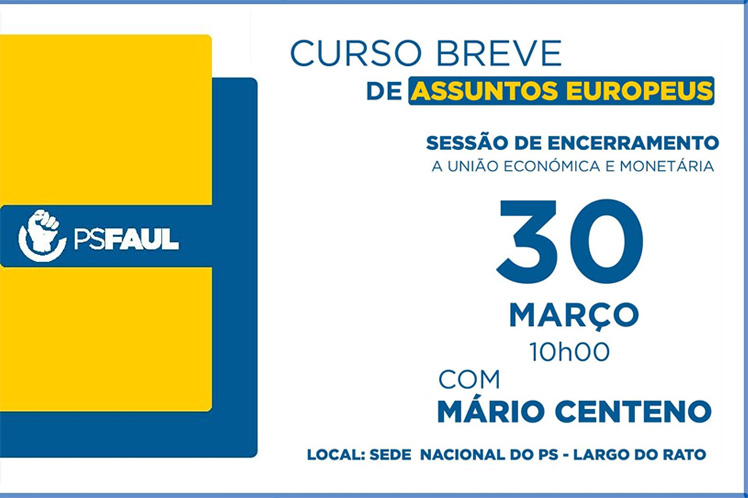 Mário Centeno encerra curso de formação da FAUL sobre Assuntos Europeus