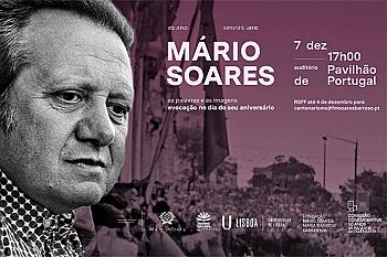 “As palavras e as imagens” – sessão evocativa de Mário Soares