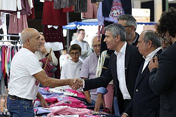 José Luís Carneiro na Feira de Outubro de Vila Franca de Xira