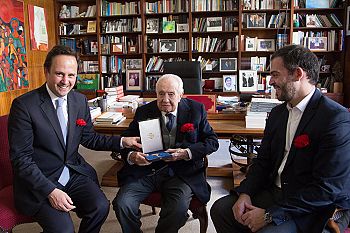 Mário Soares recebeu a chave da cidade de Lisboa