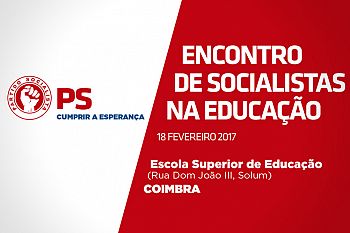 Encontro de Educação em Coimbra