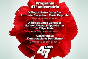 PS comemora 47º aniversário com programa digital