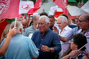 António Costa fecha campanha em Lisboa e no Porto