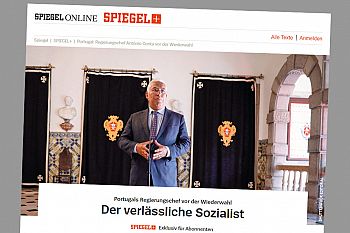 ‘Der Spiegel’ destaca a receita do “socialista confiável” António Costa