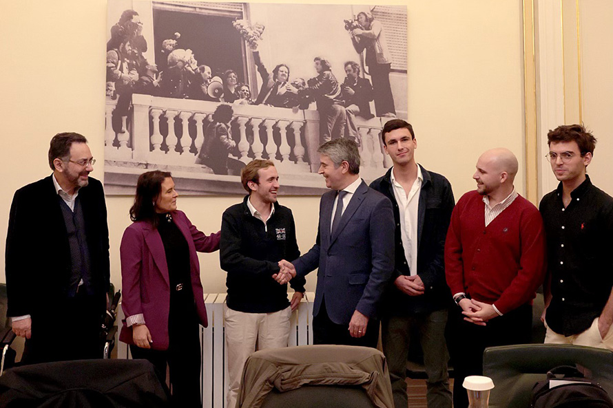 José Luís Carneiro recebeu Federação Académica de Lisboa