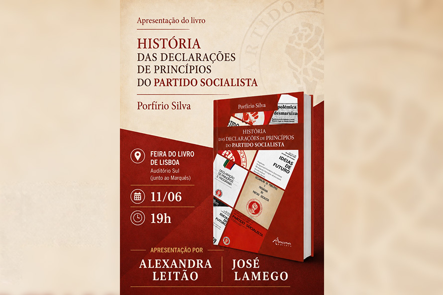 “História das Declarações de Princípios do Partido Socialista” apresentada na Feira do Livro de Lisboa