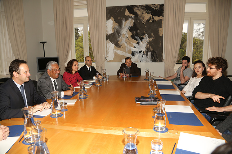 António Costa reuniu com presidente da Web Summit