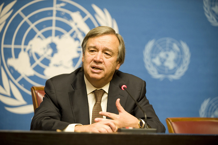 António Guterres aceita “com grande honra” candidatura apresentada pelo Governo português