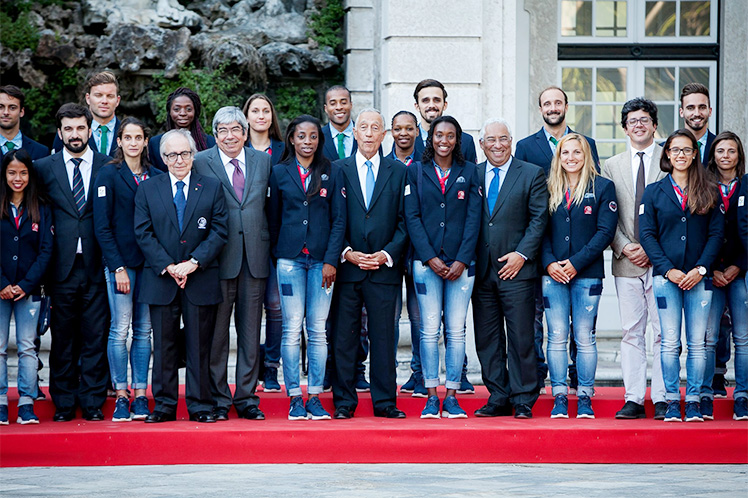 Primeiro-ministro desejou participação auspiciosa aos atletas portugueses