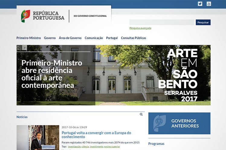 Novo Portal do Governo reforça proximidade com os cidadãos
