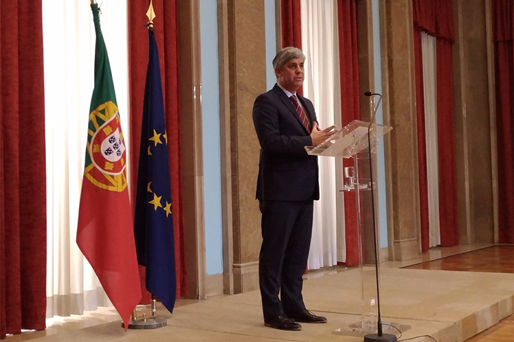 Centeno quer congregar consensos para o fortalecimento da zona euro