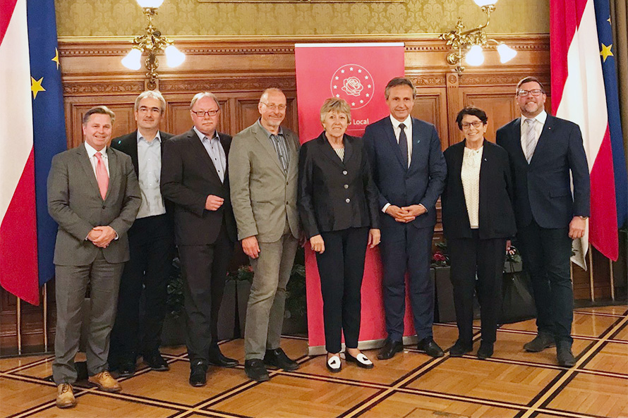 Bureau do PES Local reuniu em Viena