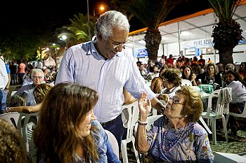 António Costa visitou Festival do Marisco