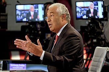 António Costa em debate com Catarina Martins