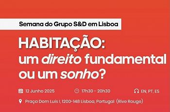 Respostas à crise da habitação em debate amanhã em Lisboa