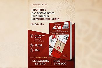 “História das Declarações de Princípios do Partido Socialista” apresentada na Feira do Livro de Lisboa