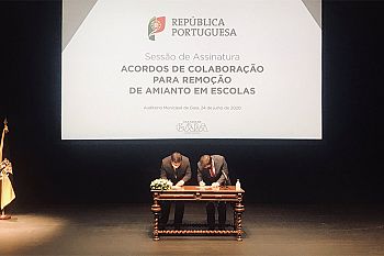 Governo conclui acordos para retirada de amianto em mais de 600 escolas do país