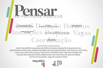 Formação: “Pensar as Políticas Públicas”